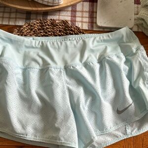 Nike Women's Athletic Shorts in Light Blue